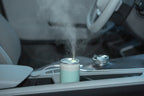PP Flame Car Humidifier (Standard Version) - Portable Cup Holder Ultrasonic Humidifier for Vehicles