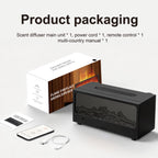 RGB Color Changing Flame Effect with Remote Control for Dynamic Fireplace Aroma Diffuser
