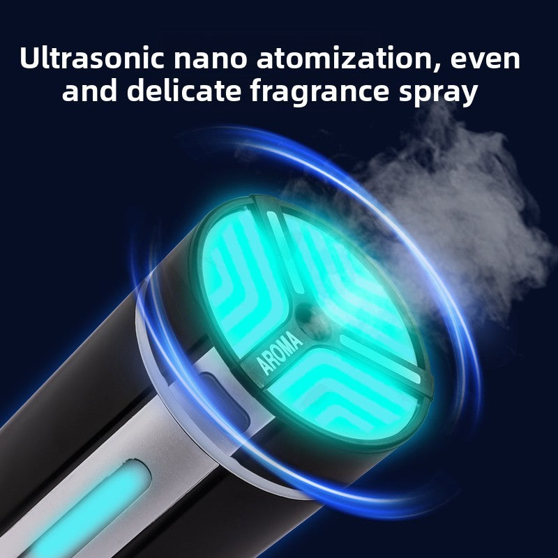 Dazzling Shadow Smart Car Humidifier (Auto Start/Stop with Vehicle Version) - Portable Aromatherapy Diffuser