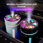 Quick Shadow Smart Car Humidifier (Rechargeable Battery Version) - AI Auto Start/Stop Portable Aromatherapy Diffuser