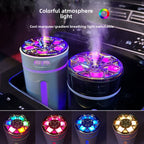 Quick Shadow Smart Car Humidifier (Rechargeable Battery Version) - AI Auto Start/Stop Portable Aromatherapy Diffuser