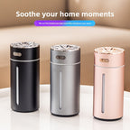 Quick Shadow Smart Car Humidifier (Rechargeable Battery Version) - AI Auto Start/Stop Portable Aromatherapy Diffuser