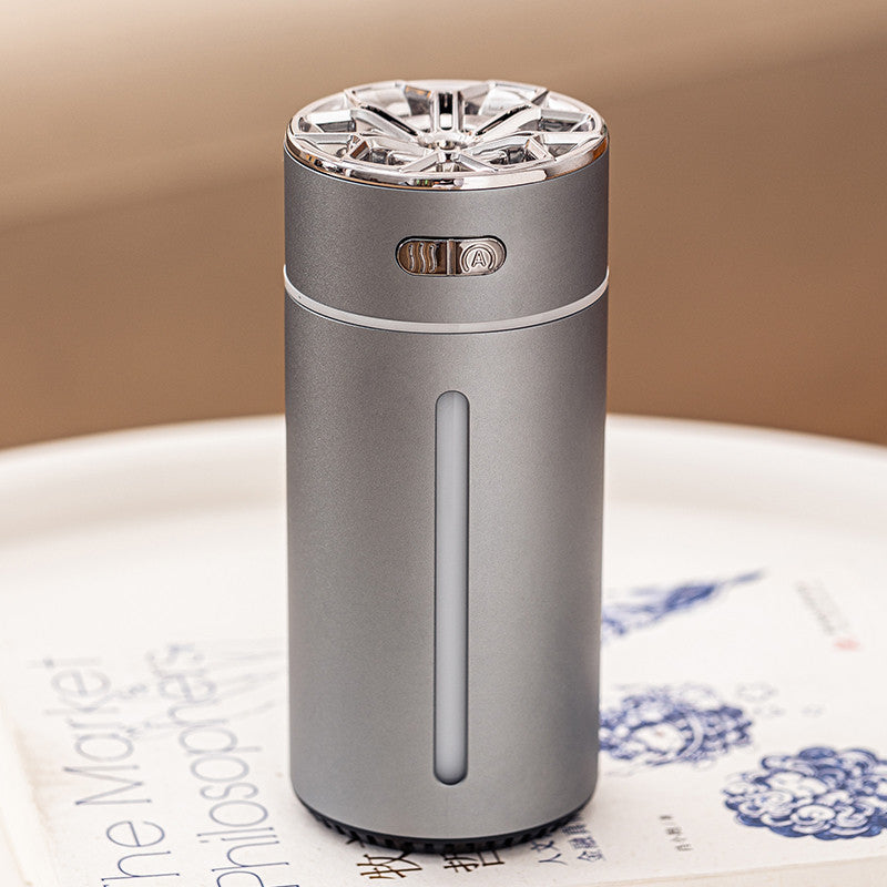 Quick Shadow Smart Car Humidifier (Rechargeable Battery Version) - AI Auto Start/Stop Portable Aromatherapy Diffuser