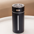 Premium Aluminum Alloy Portable Car Humidifier - Ultrasonic Aromatherapy Diffuser for Travel & Vehicles with Rechargeable version