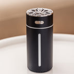 Quick Shadow Smart Car Humidifier (Rechargeable Battery Version) - AI Auto Start/Stop Portable Aromatherapy Diffuser